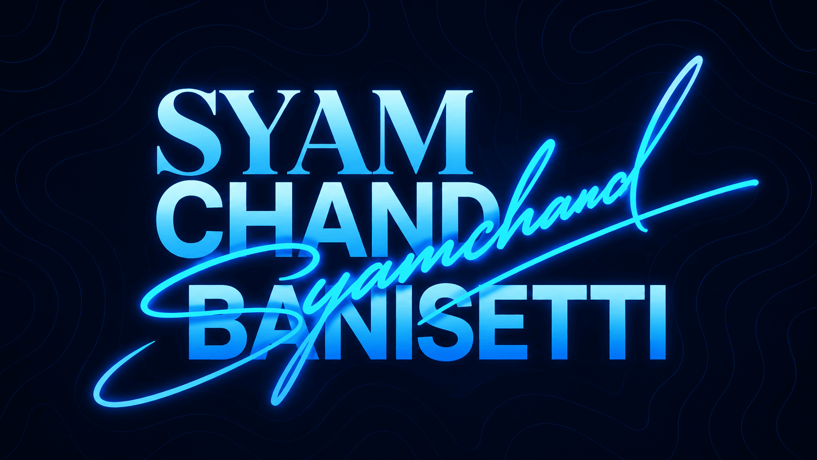 Syam Chand Banisetti